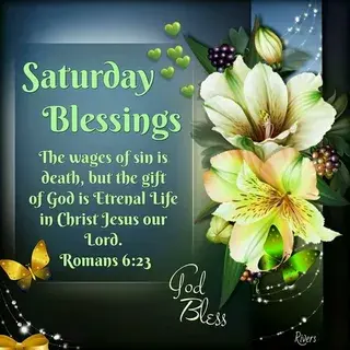 beautiful Saturday blessings