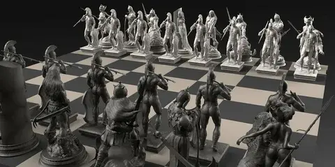 Beautiful Chess Set